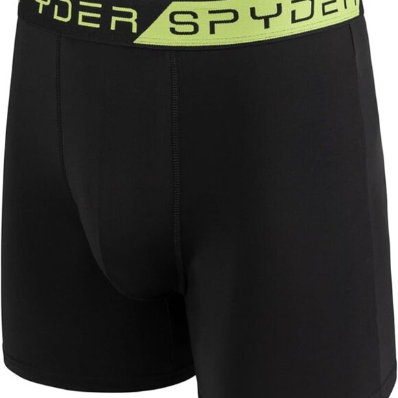 Spyder Men's 5 pack Multi Elastic Pack Performance Boxer Briefs NEW w TAGS - Picture 2 of 6